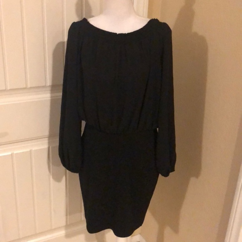 Black long sleeve ASOS dress